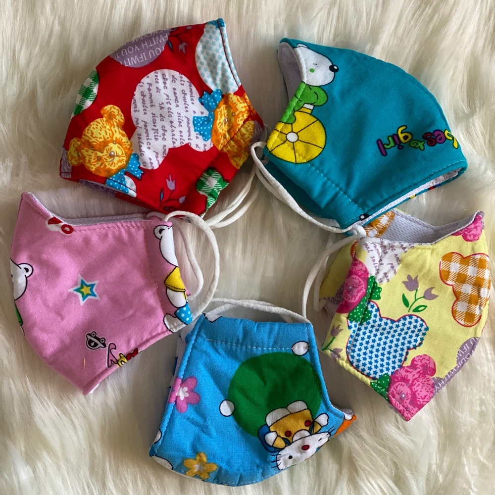 Bundled of 5 masks for toddler